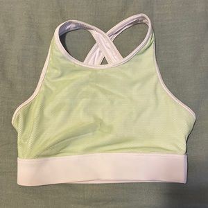 Fabletics Mesh Racer Back Workout Top